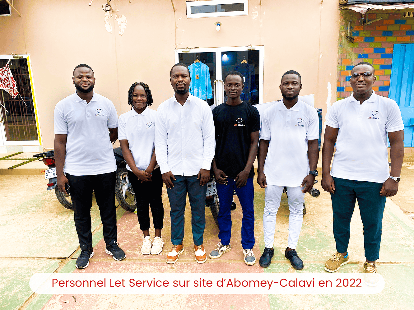 Personnel Let Service sur site d'Abomey-Calavi en 2022