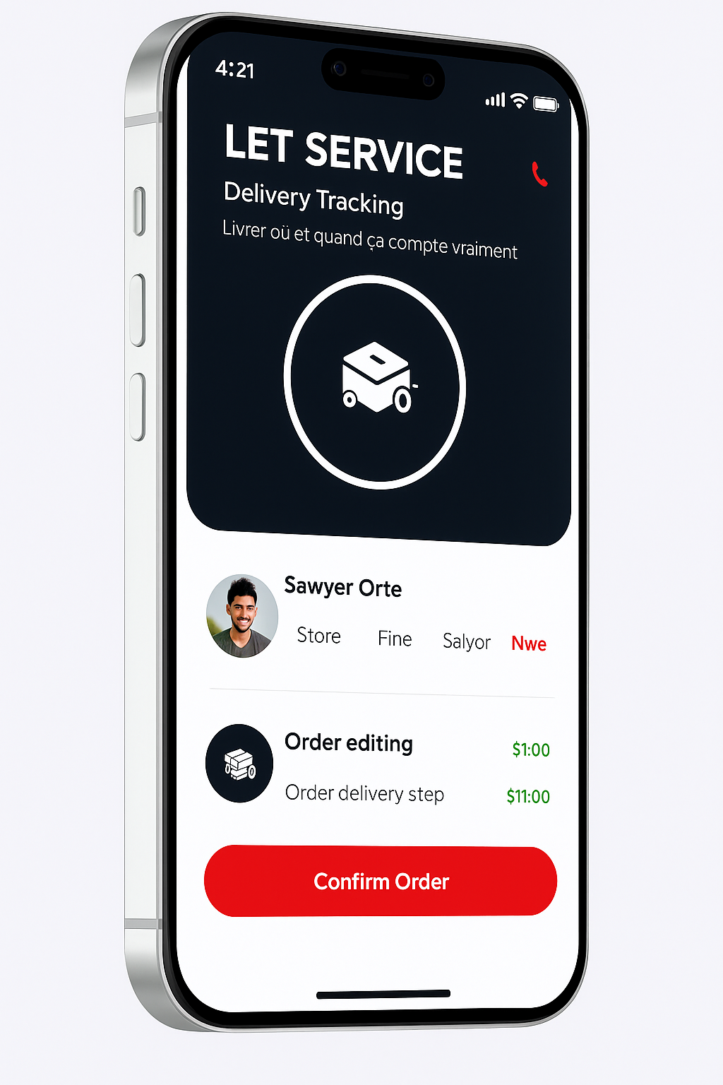 Application LET SERVICE